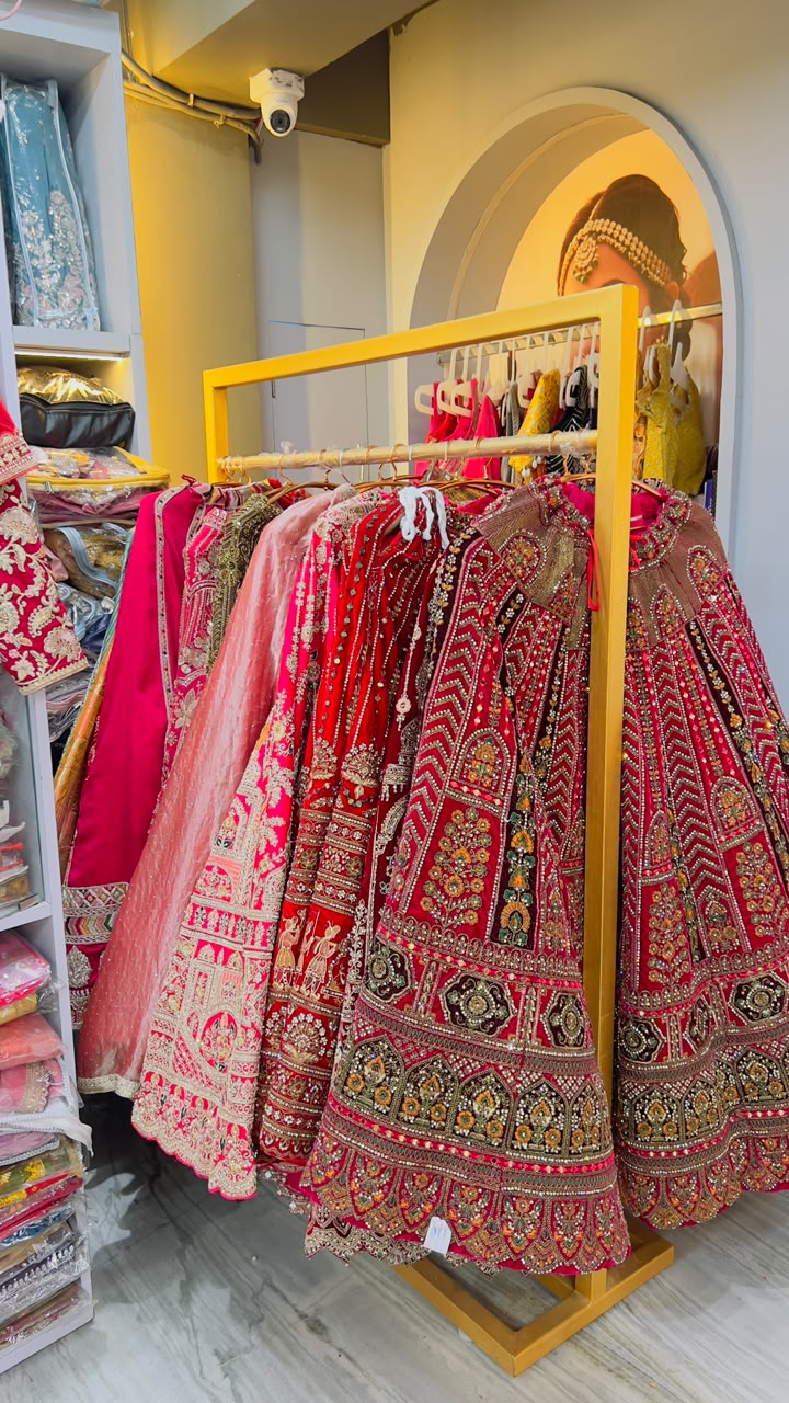 JB's Beauty World Patna Bridal lehenga